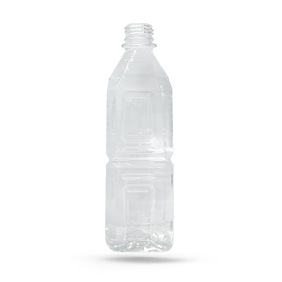 500ml SQUARE PLASTIC BOTTLE